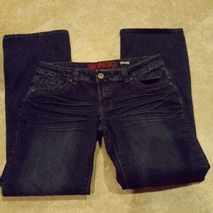 Bongo size 13 bootcut jeans dark blue